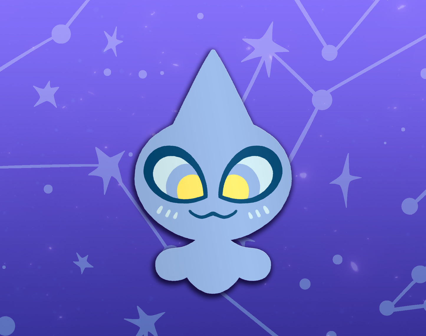 Shuppet Dyed Enamel Pin