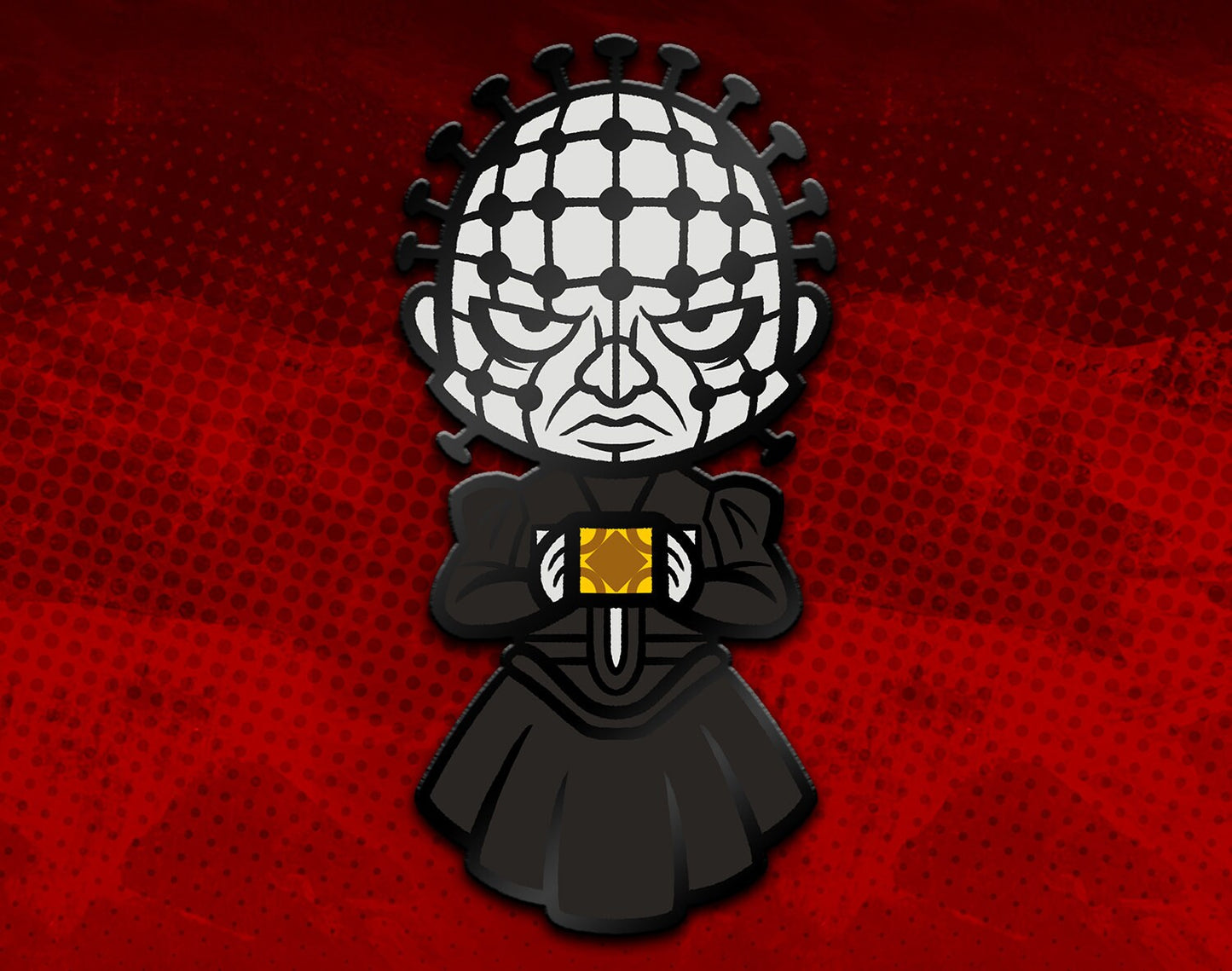 Pinhead Enamel Pin