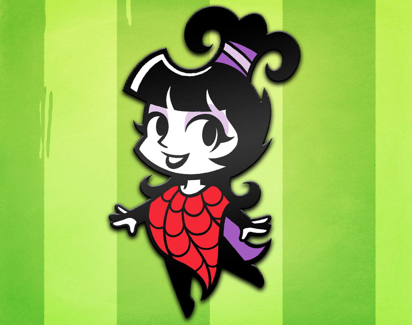 Lydia Enamel Pin