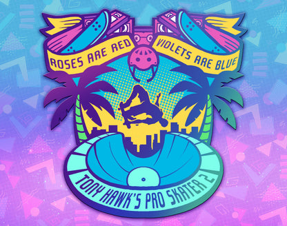 Tony Hawk's Pro Valentine Pin