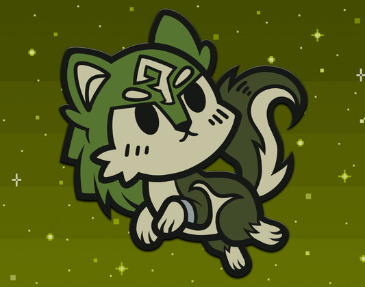 Wolf Link Enamel Pin