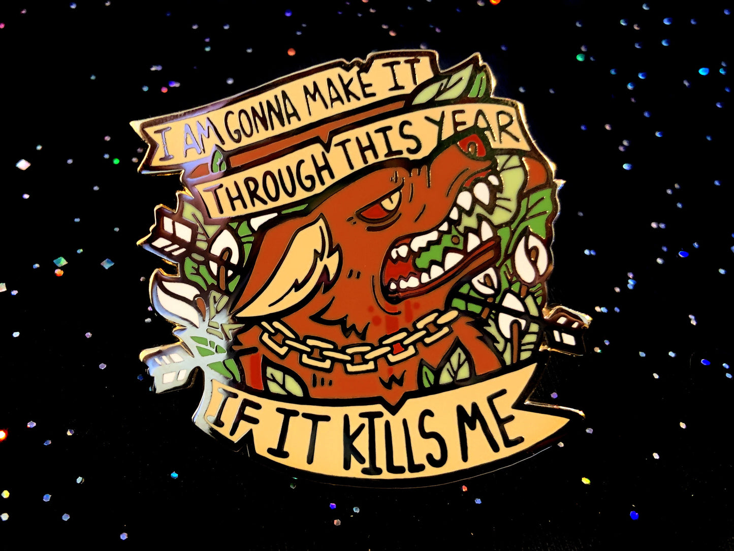 This Year Enamel Pin