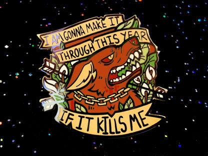 This Year Enamel Pin