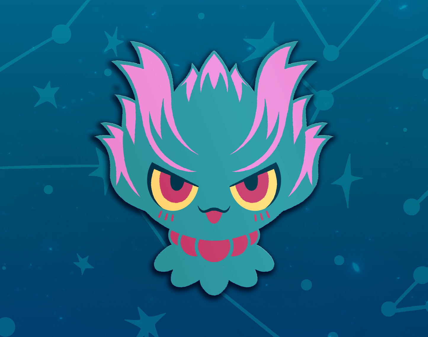Misdreavus Dyed Enamel Pin