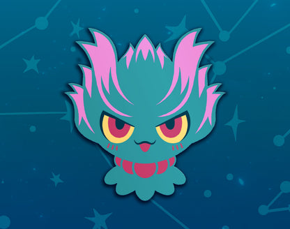 Misdreavus Dyed Enamel Pin