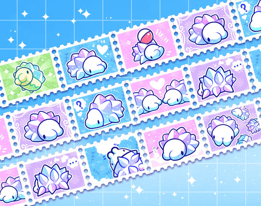Snowy Snom Stamp Washi Tape