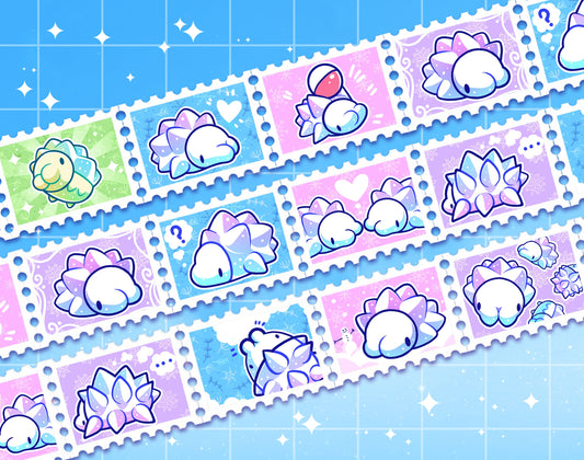 Snowy Snoms Stamp Washi Tape