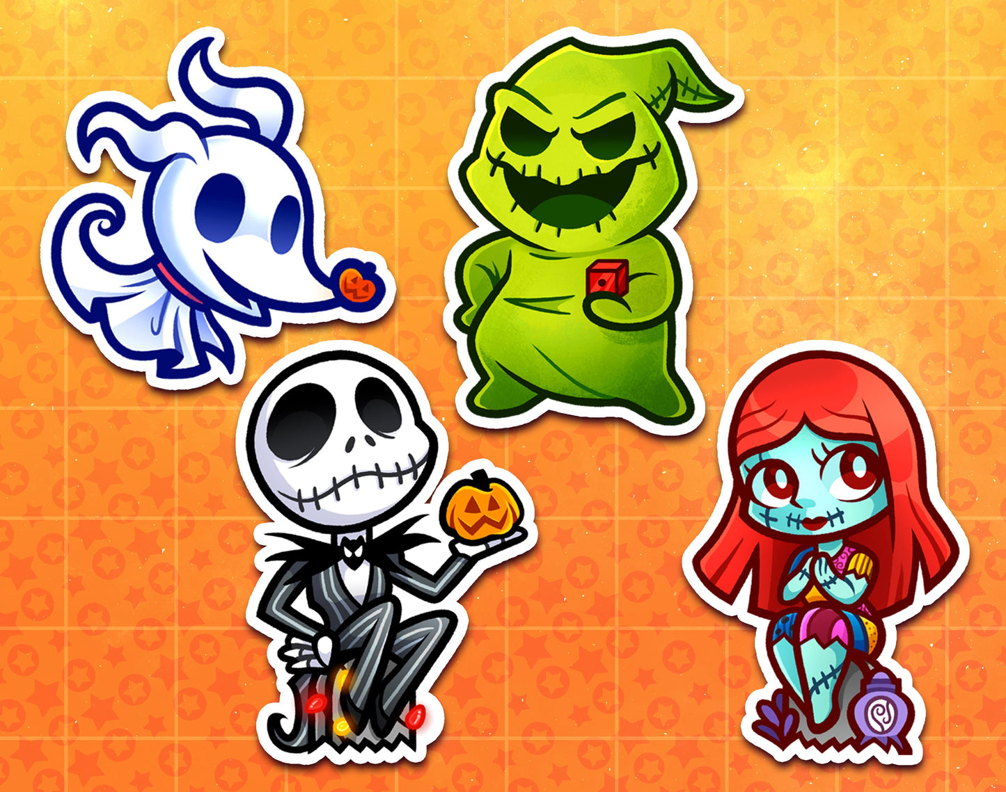 Nightmare Before Christmas Stickers