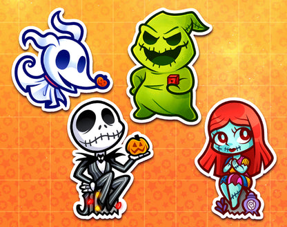 Nightmare Before Christmas Stickers