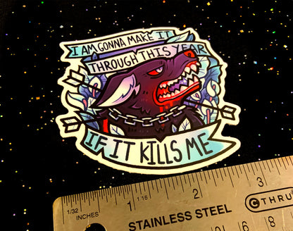 This Year (Winter) Sticker