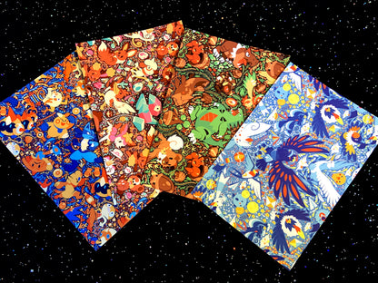 Mix-and-Match Type Postcards
