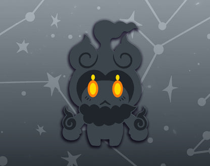 Marshadow Dyed Enamel Pin