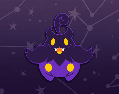 Shiny Pumpkaboo Dyed Enamel Pin