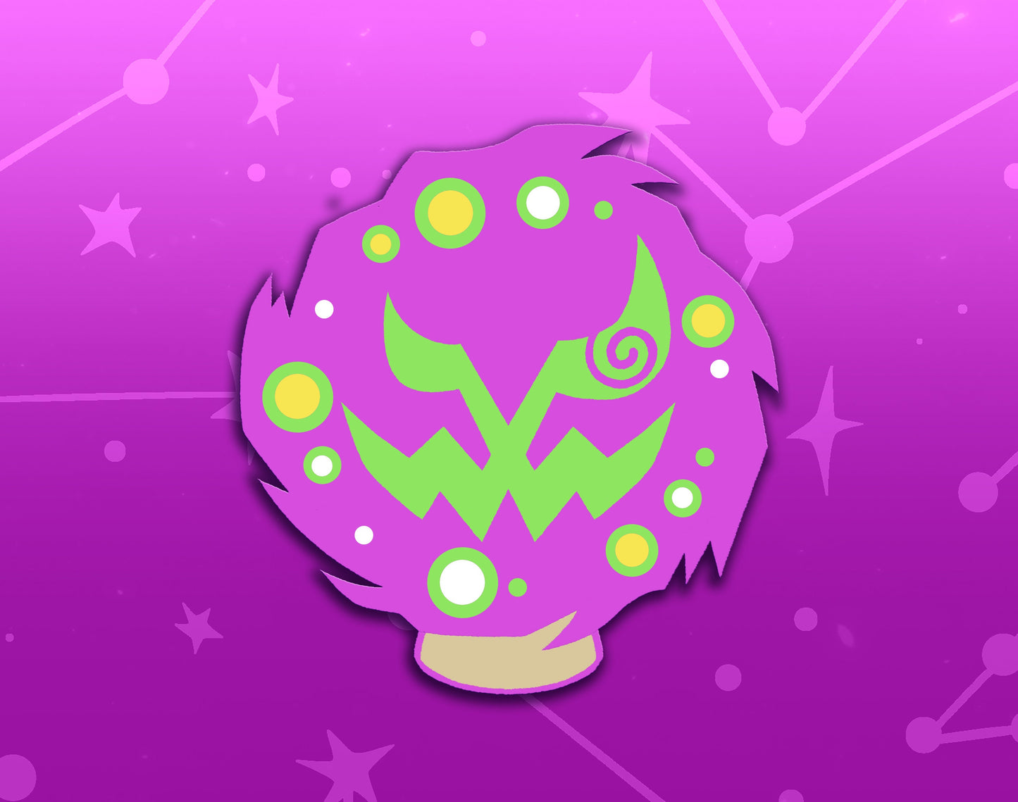 Spiritomb Dyed Enamel Pin
