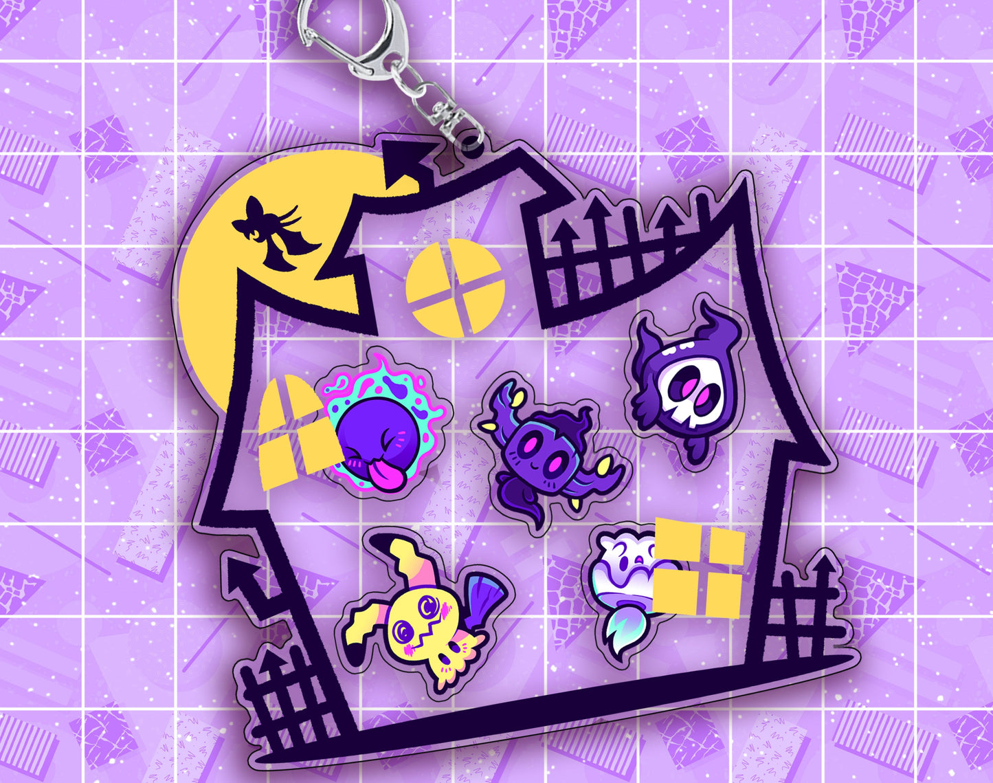 Poke'House 4" Shaker Charm