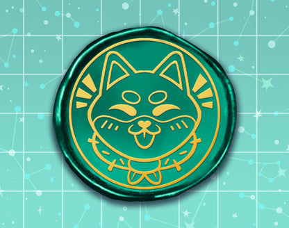 Shiba Inu Wax Seal Stamp