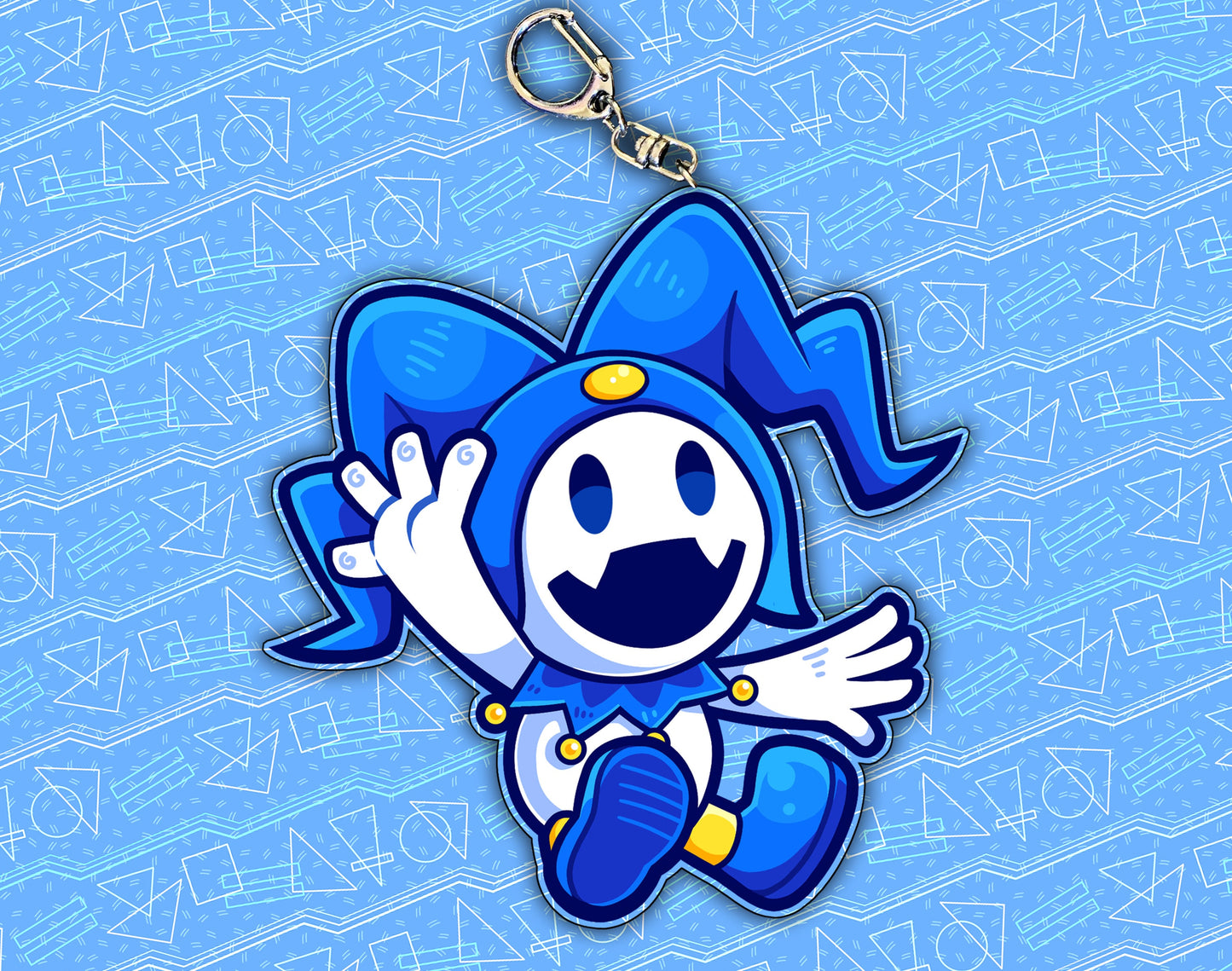 Jack Frost 2.5" Acrylic Charm