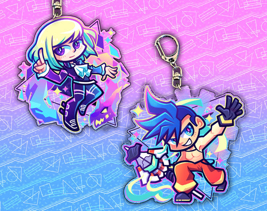 Promare 2.5" Acrylic Charms
