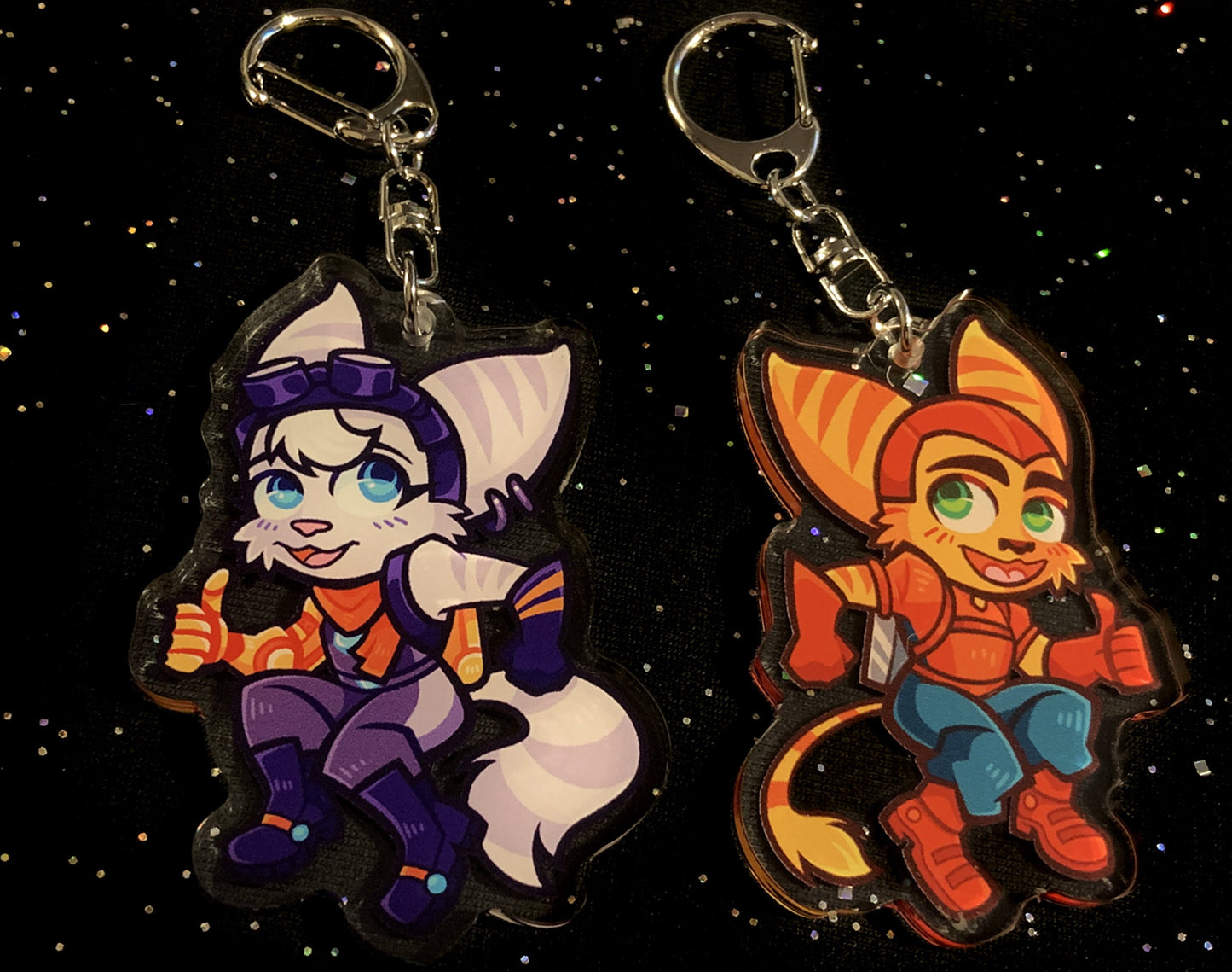 Ratchet & Rivet 2.5" Acrylic Charms