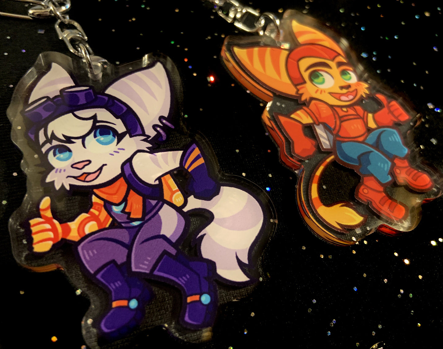Ratchet & Rivet 2.5" Acrylic Charms