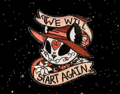 Cat Embroidered Patch