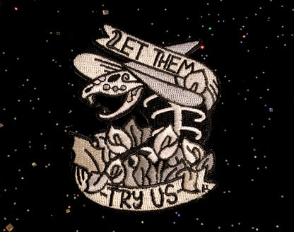 Snake Embroidered Patch