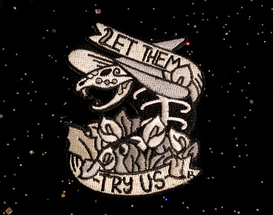 Snake Embroidered Patch