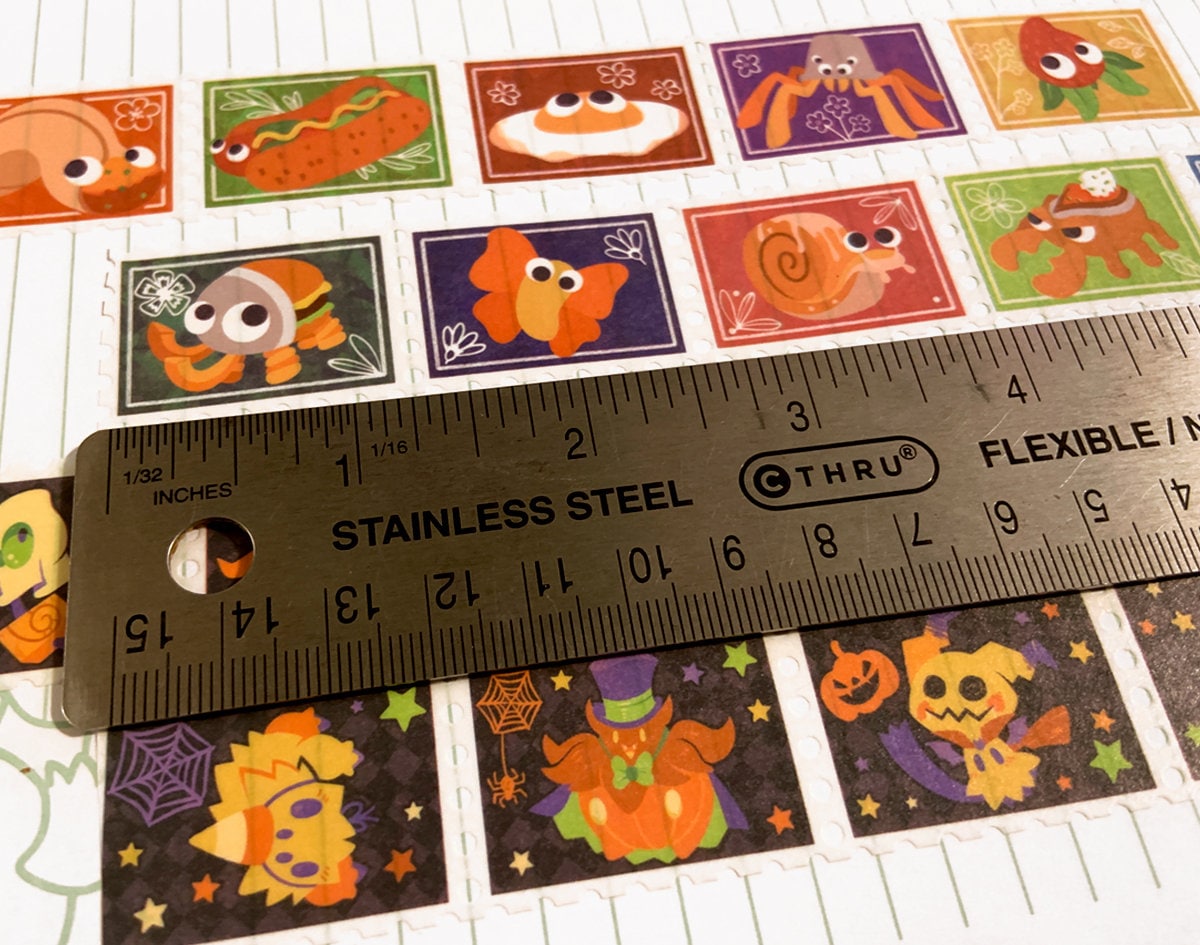 Halloween Pokemon Stamp Washi Tape