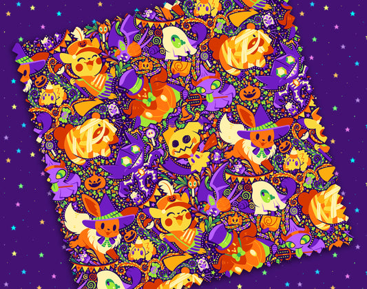 Halloween Microfiber Cloth