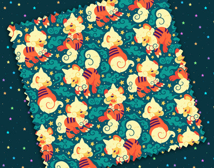 Hisuian Growlithe Microfiber Cloth