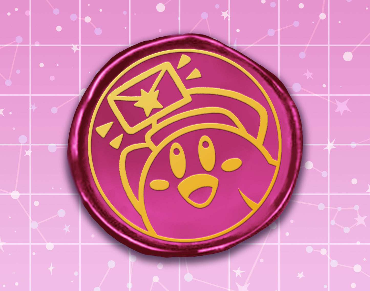 Kirby Wax Seal Stamp