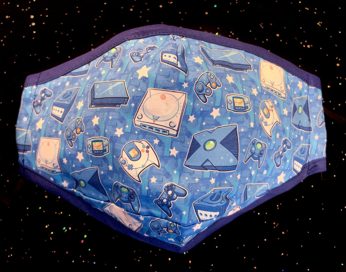 Video Game Realms Face Mask