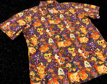 Halloween Delights Button Up Shirt