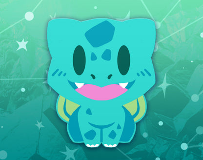 Bulbasaur Dyed Enamel Pin