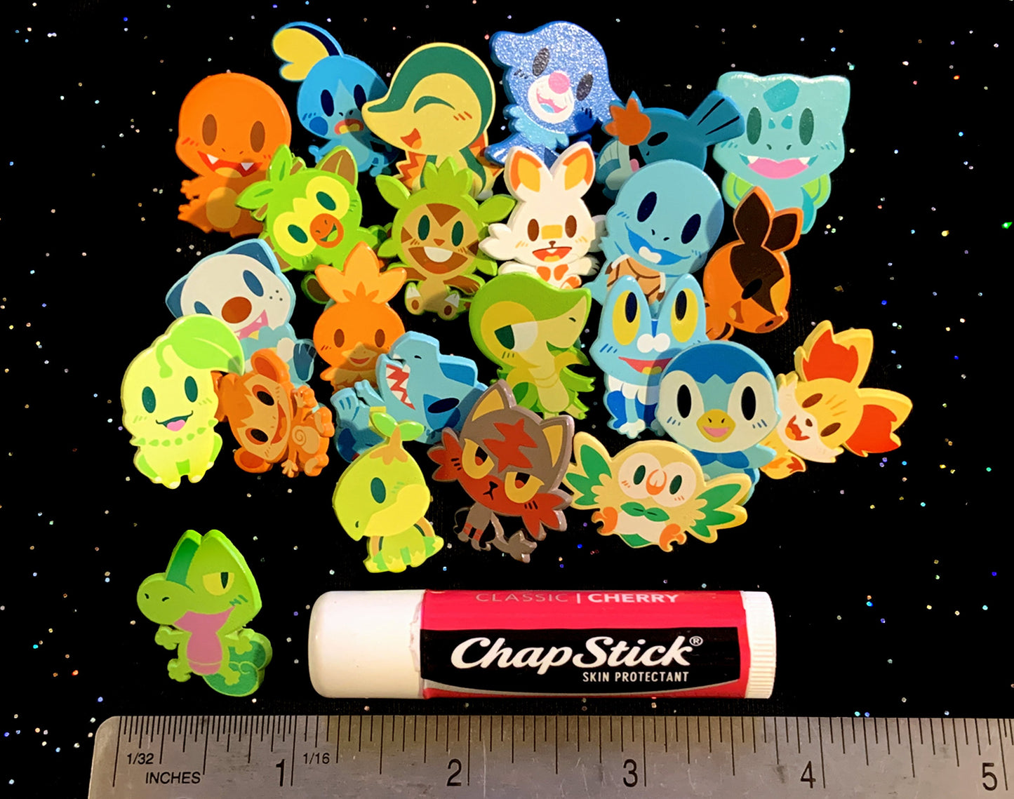 Mudkip Dyed Enamel Pin