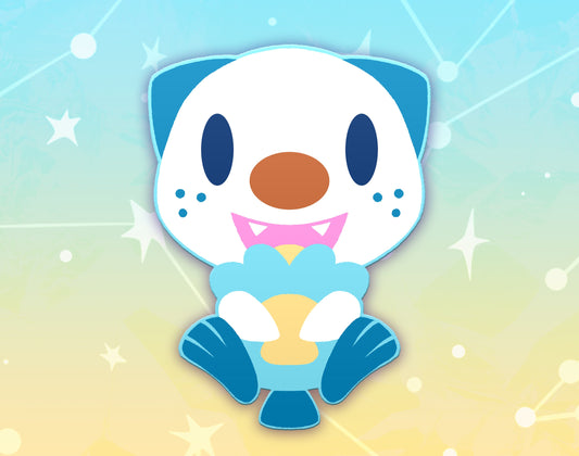 Oshawott Dyed Enamel Pin