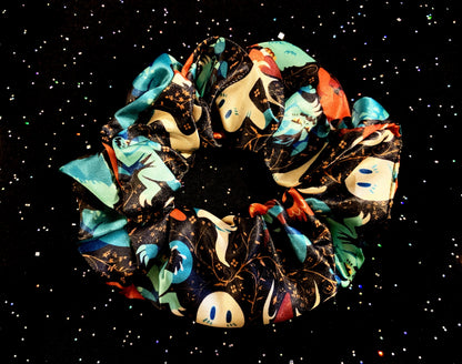 Colorful Cryptids Scrunchie