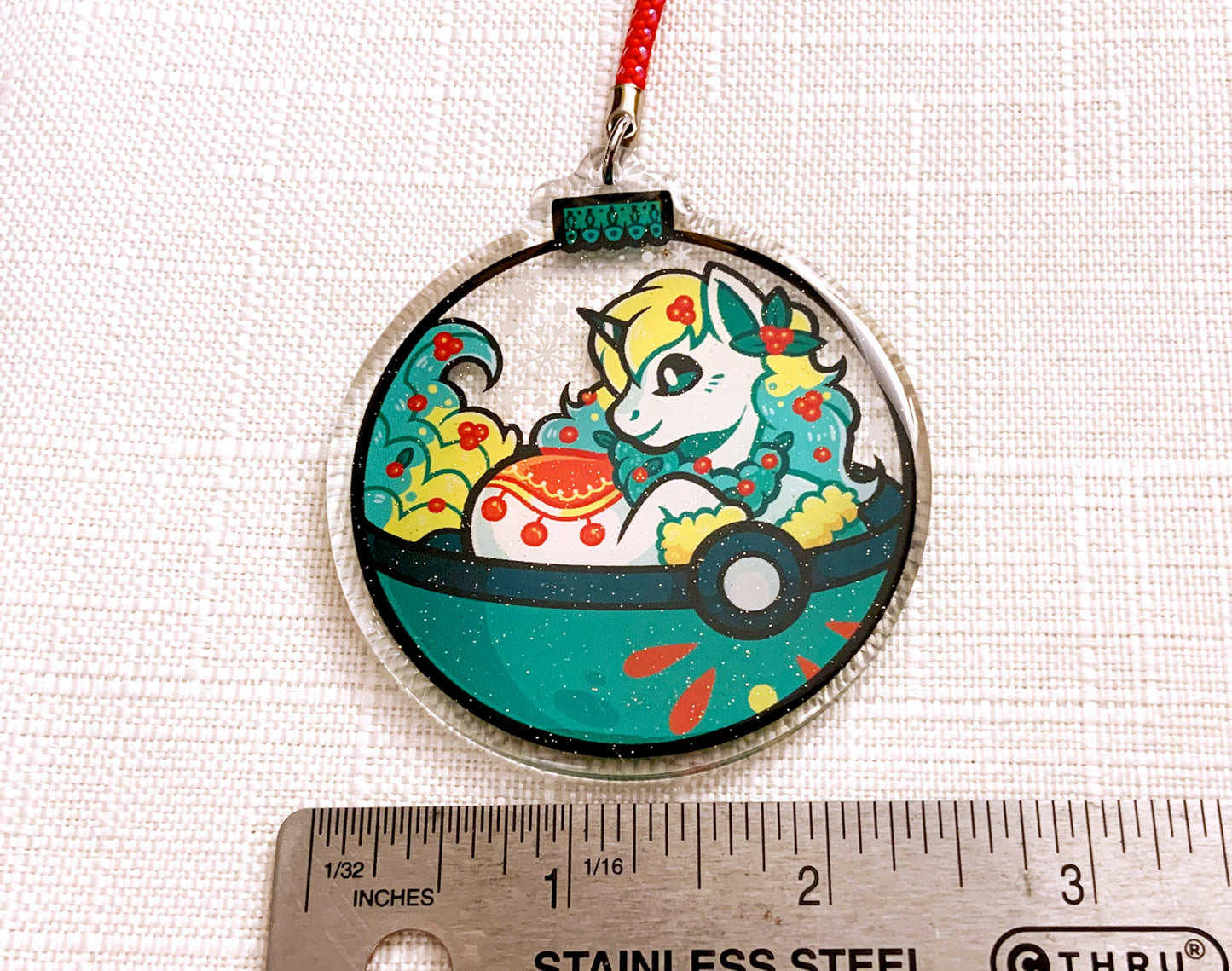 Glaceon 2.5" Acrylic Ornament