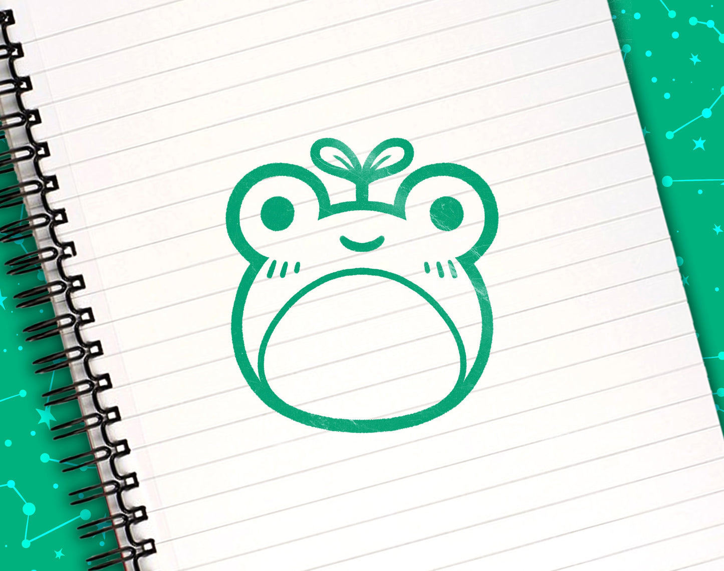 Froggy Friend Self-Inking Stamp