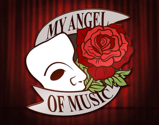 Phantom of the Opera Enamel Pin