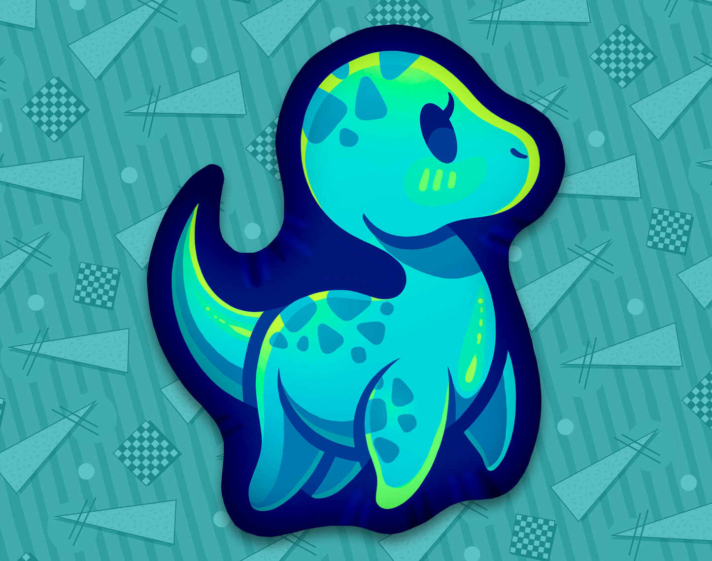 Loch Ness Monster Plush Pillow