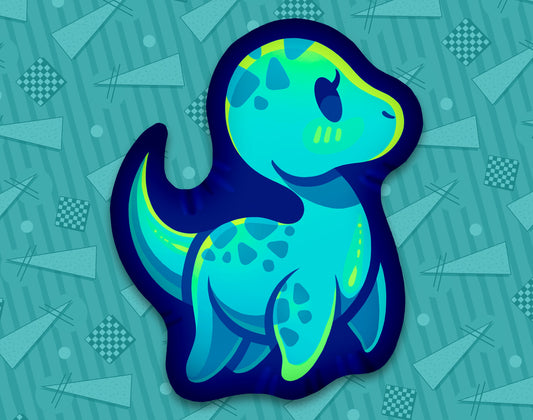 Loch Ness Monster Plush Pillow