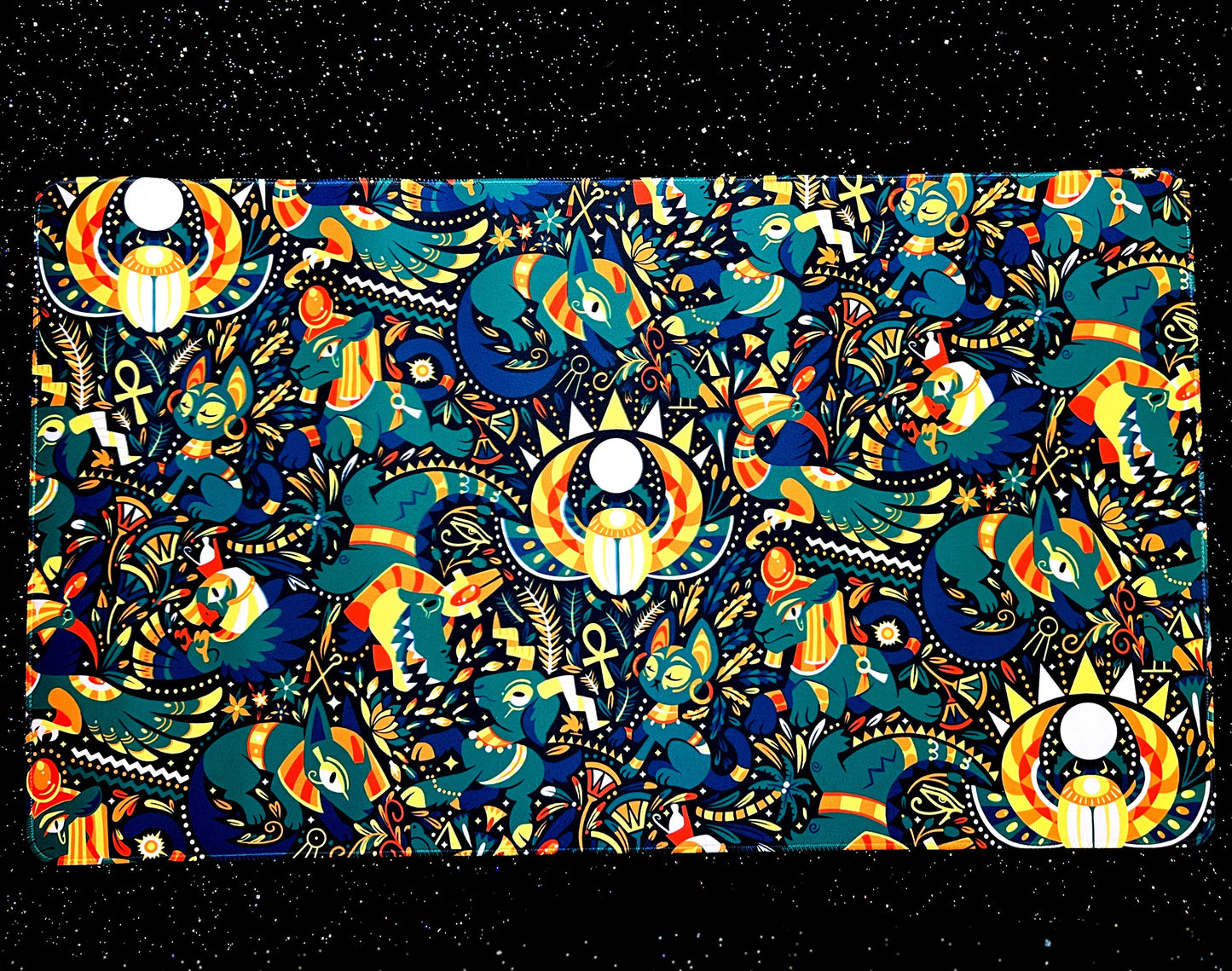 Egyptian Deities Jumbo Desk Mat