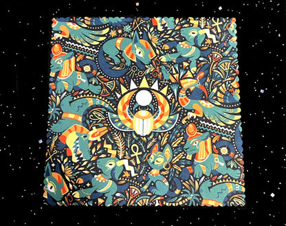 Egyptian Deities Microfiber Cloth