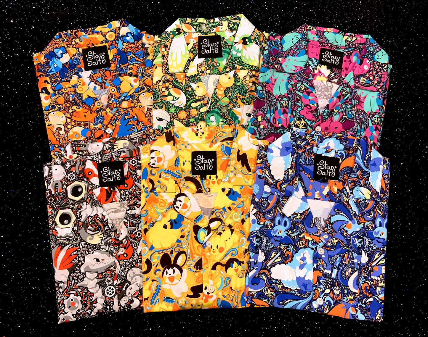 Thunder Wave Button Up Shirt