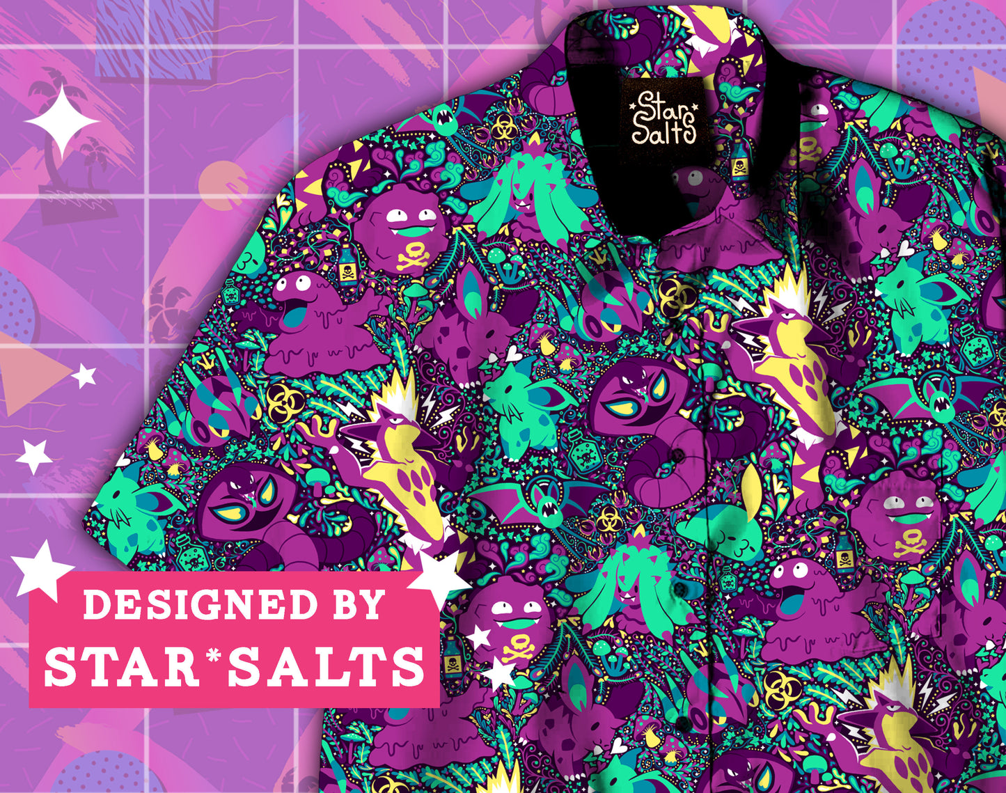 Sludge Bomb Button Up Shirt