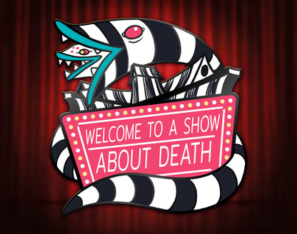 Beetlejuice Musical Enamel Pin