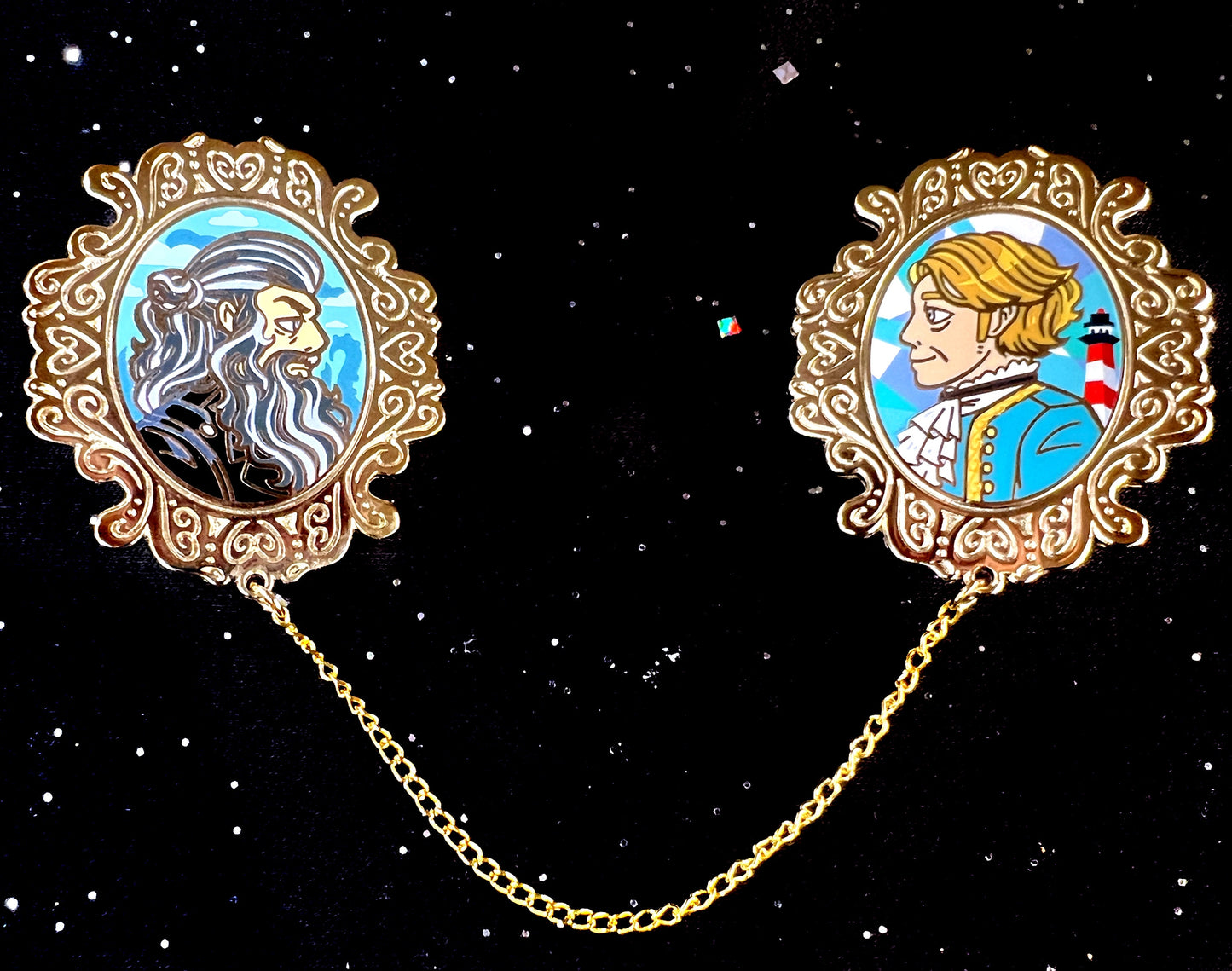 OFMD Chain Enamel Pin