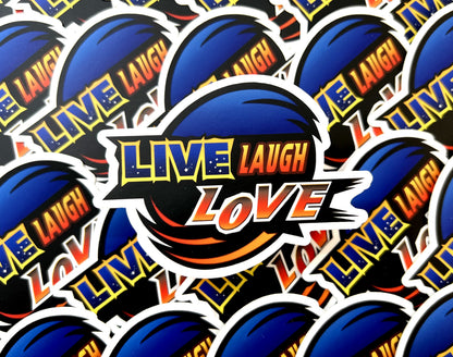 Live and Love Sticker