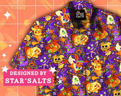 Halloween Delights Button Up Shirt